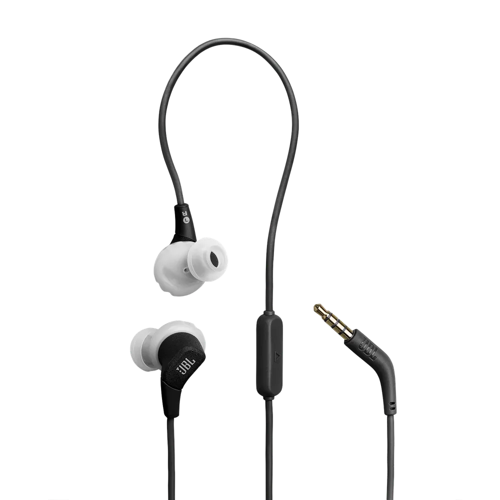ENDURANCE RUN 3 WIRED schwarz-grau In-Ear Kopfhörer
