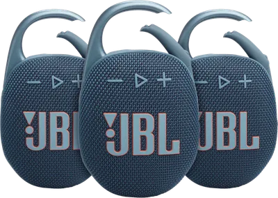 JBL Clip 5 Blau 3er-Pack