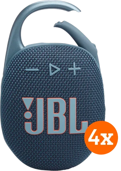 JBL Clip 5 Blau 4er-Pack