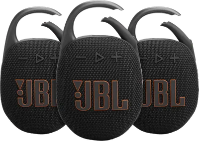 JBL Clip 5 Schwarz 3er-Pack