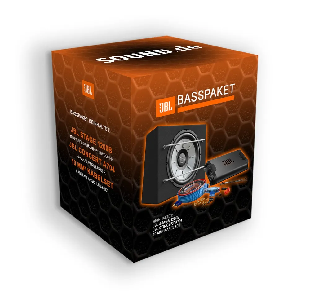 JBL Concert PACK BASS12 Basspaket Endverstärker (Anzahl Kanäle: 2)