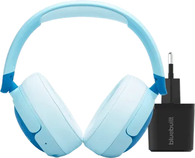 JBL JR470NC Blau + Ladegerät