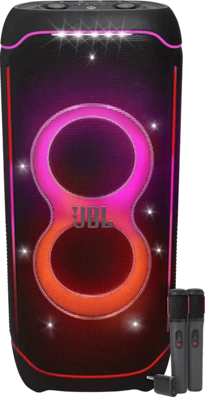 JBL Partybox Ultimate + Kabelloses Mikrofonset