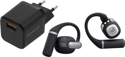 JBL Sense Pro Schwarz + BlueBuilt Quick-Charge-Ladegerät