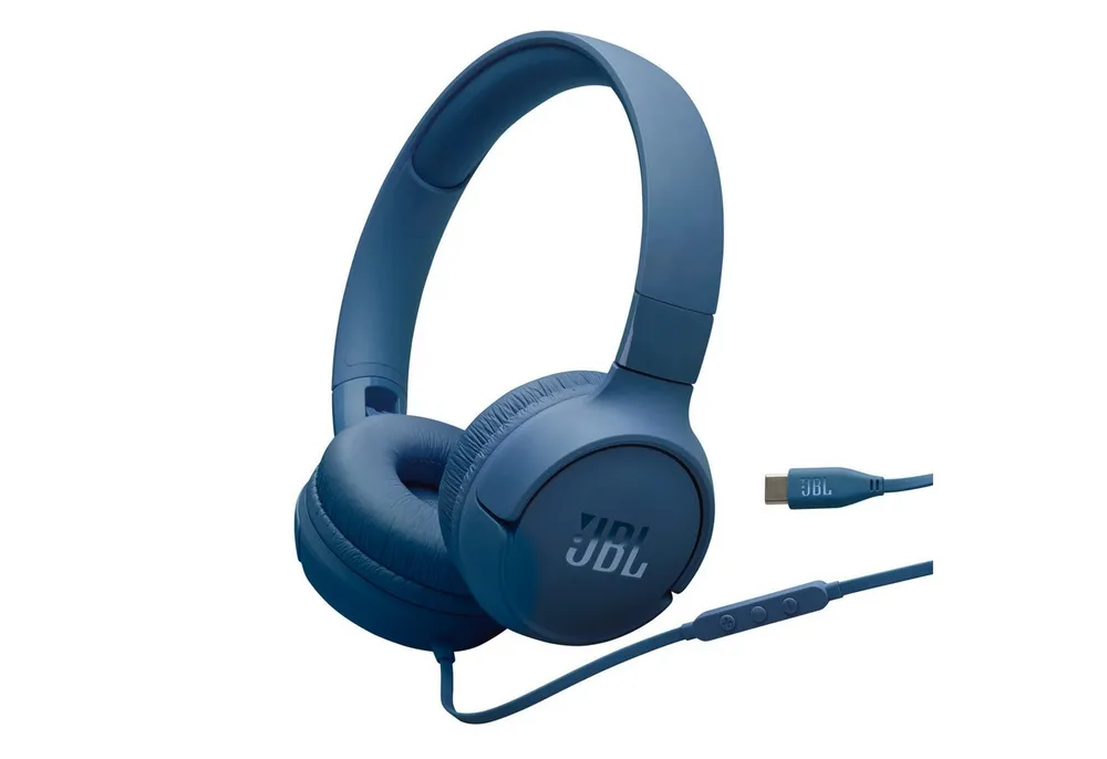 JBL Tune 520C USB-C kabelgebundener Hi-Res-On-Ear On-Ear-Kopfhörer