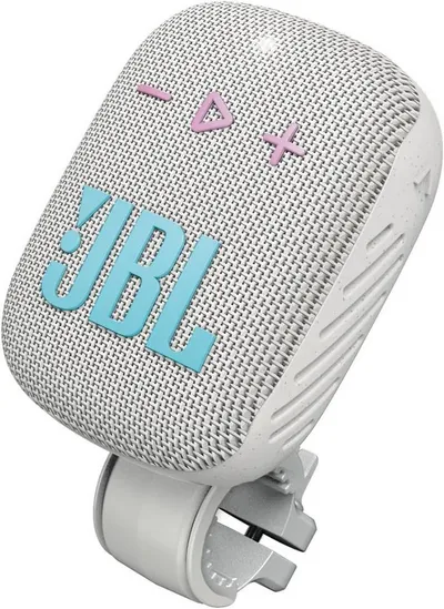JBL WIND 3S Tragbarer Lautsprecher Portable-Lautsprecher (5 W, mit Lenker-Halterung für Fahrrad & Motorrad)