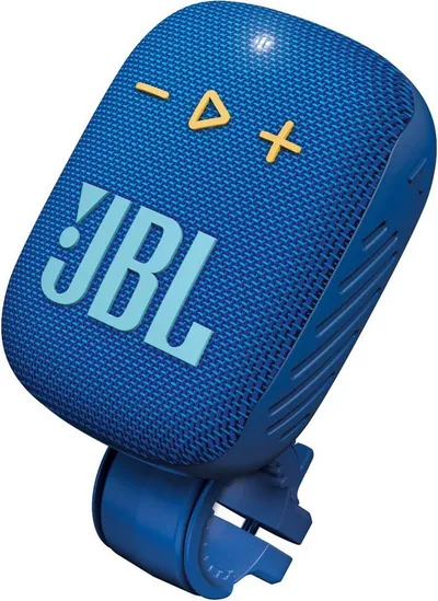JBL WIND 3S Tragbarer Lautsprecher Portable-Lautsprecher (5 W, mit Lenker-Halterung für Fahrrad & Motorrad)