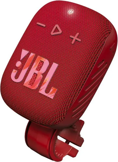 JBL WIND 3S Tragbarer Lautsprecher Portable-Lautsprecher (5 W, mit Lenker-Halterung für Fahrrad & Motorrad)