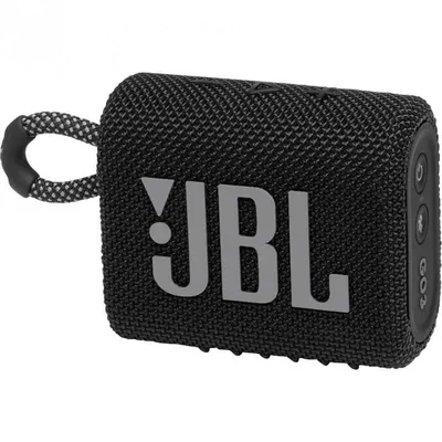 JBL GO 3 Bluetooth-Lautsprecher Schwarz