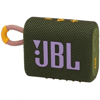JBL GO 3 Bluetooth-Lautsprecher Grün/Rosa