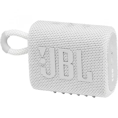 JBL GO 3 Bluetooth-Lautsprecher Weiß