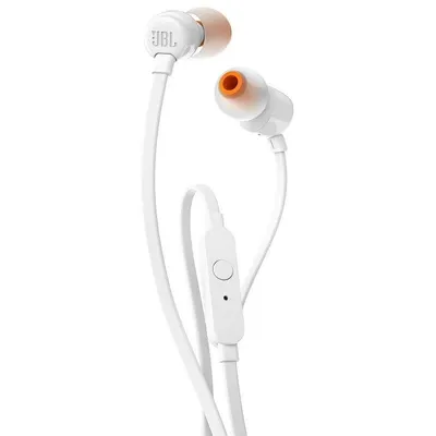 JBL Tune 110 Kopfhörer Kabelgebunden im Ohr Musik Weiß