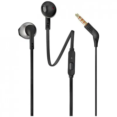 Auriculares JBL Tune 205 mit Kabel 3.5 mm Musik Mic Schwarz