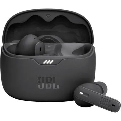 JBL Tune Beam Kabellose Kopfhörer mit aktiver Geräuschunterdrückung und Smart Ambient Schwarz