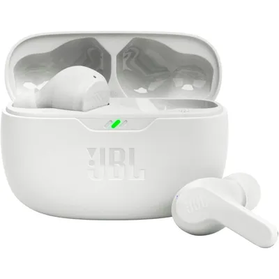 JBL Wave Beam Kopfhörer True Wireless Stereo (TWS) im Ohr Anrufe/Musik/Sport/Alltag Bluetooth Weiß