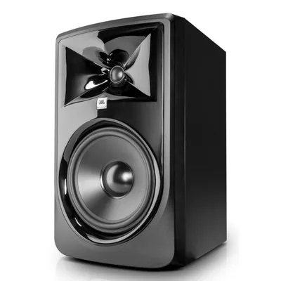 Lautsprecher JBL 2-Wege Aktiv 8" XLR 120W studio mit ABS-Gehäuse