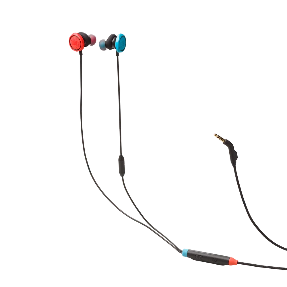 Quantum 50 N Gaming-In-Ears, Rot/Blau