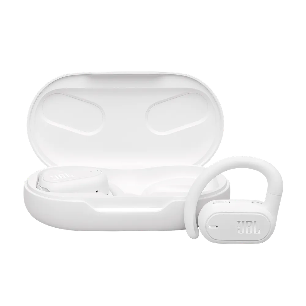 Soundgear Sense weiß kabellose Open-Ear-Kopfhörer