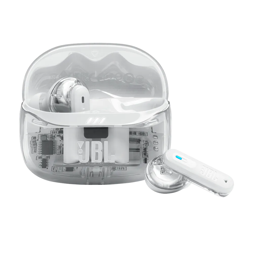 Tune Beam 2 Ghost Edition weiß In-Ear Kopfhörer
