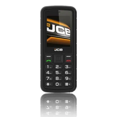 Klapp-Handy JCB TP-2F 4G 48MB 128MB 2.4" Schwarz Orange