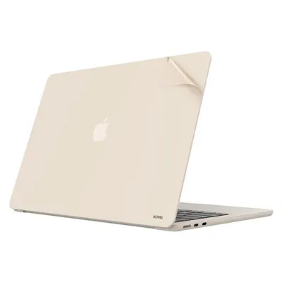 Jcpal MacGuard Two-in-One Skin Set for MacBook Air 13" (M2 2023, M3 2025 & M4 2025) - Starlight