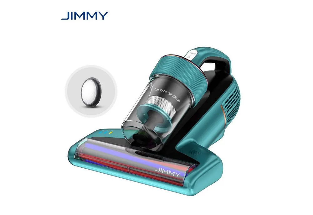 Jimmy Matratzenreinigungsgerät BX6 Handstaubsauger Milbensauger, 600,00 W, beutellos, UV-C Light, Dust Mite Sensor, Ultrasonic Function