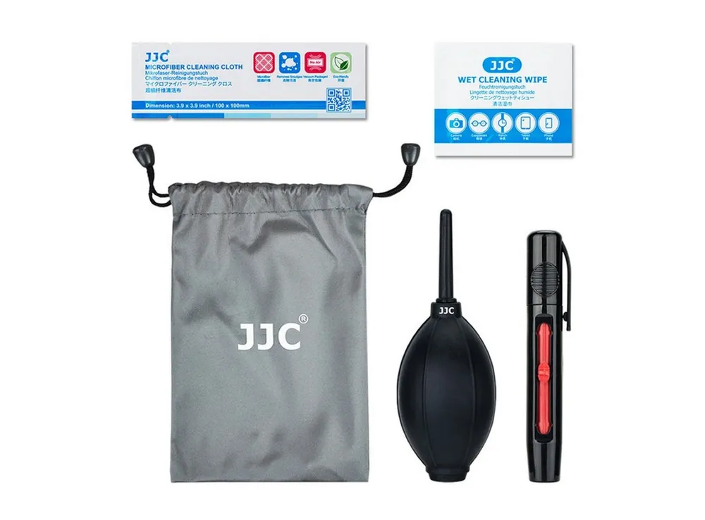 JJC Kamerazubehör-Set Reinigungsset für Kameras Objektive Filter Blasebalg Objektivreinigung