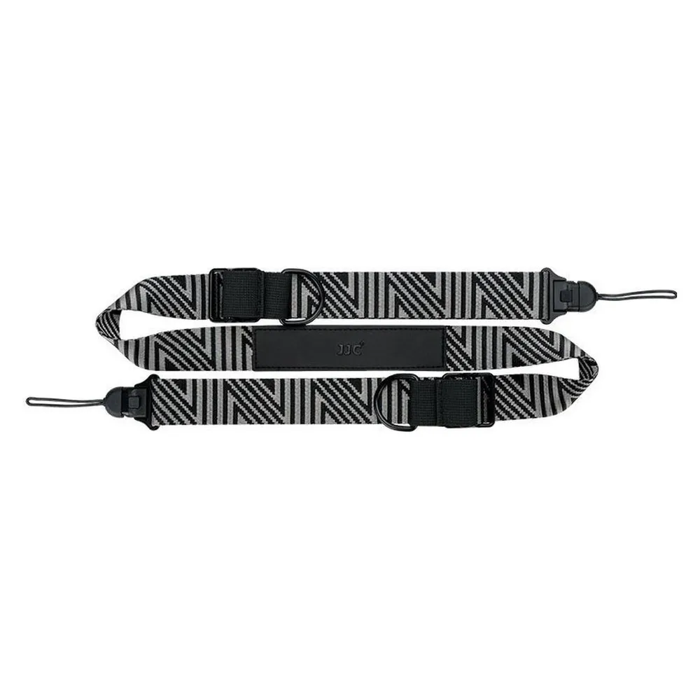 JJC QRS D1 Deluxe Quick Release Sling Strap for DSLR Camera Silver Grey
