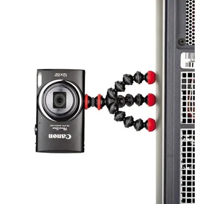 Stativ JOBY GorillaPod Magnetic mini flexibel magnetisch für Actionkameras 9,5 cm Rot Schwarz