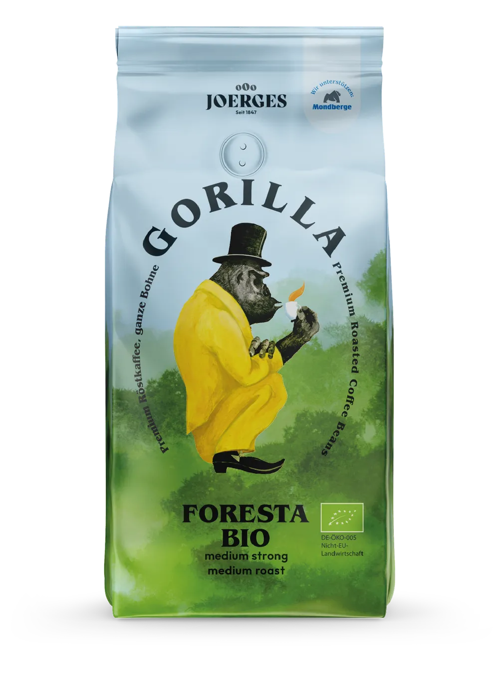 Gorilla Foresta Bio 1000g Kaffee