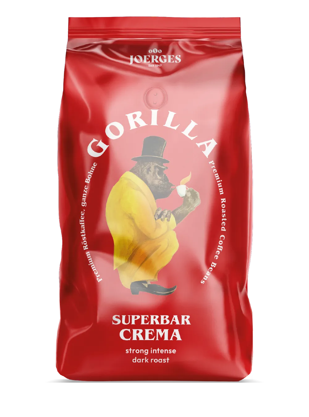 Gorilla Espresso Super Bar Crema 1000g Kaffee