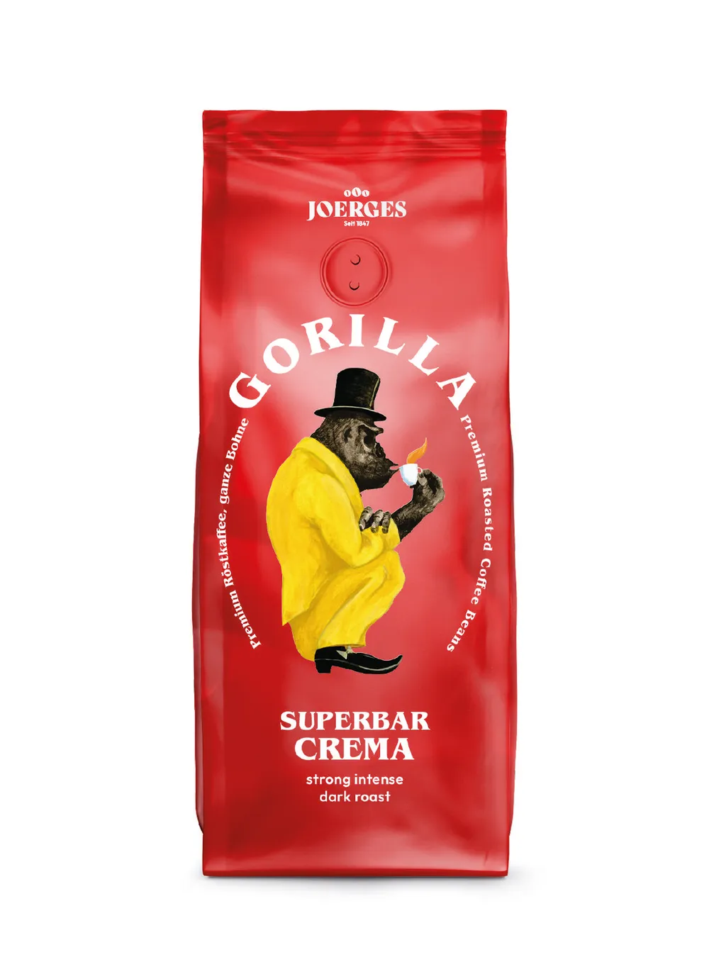 Espresso Gorilla Super Bar Crema 250g Kaffee
