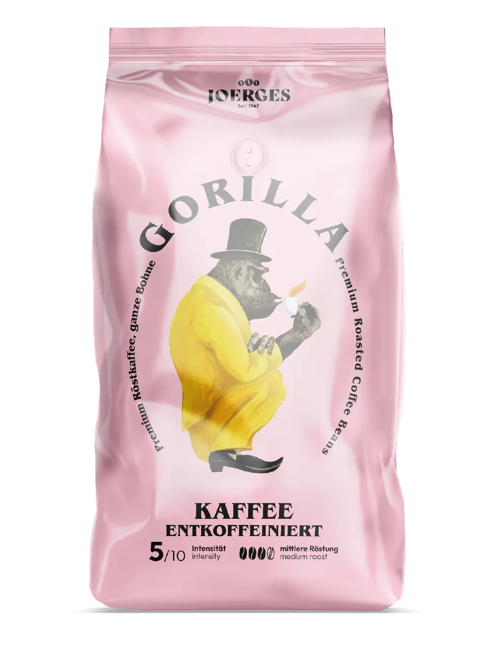 Gorilla Entkoffeiniert 1000g Kaffee