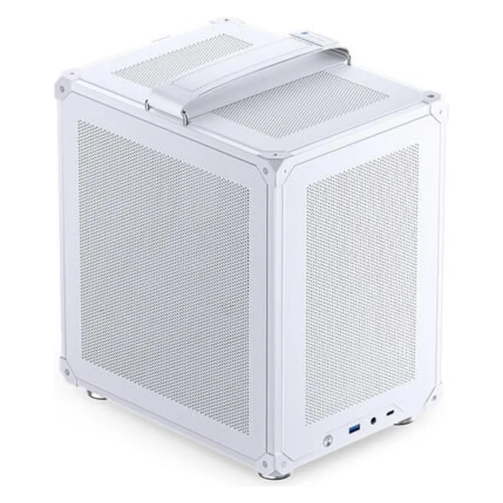 Gehäuse Jonsbo C6-ITX Weiß Mini ITX Mesh Kompakt SFX