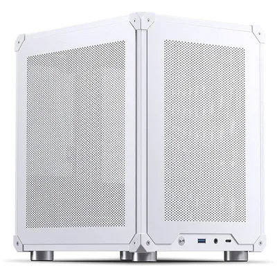 Gehäuse Jonsbo C6-ITX Weiß Mini ITX Mesh Kompakt SFX
