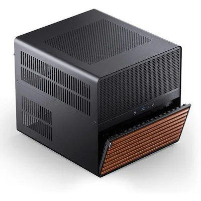 ATX Gehaeuse Jonsbo N5 Schwarz Midi Tower Glasfenster Gaming