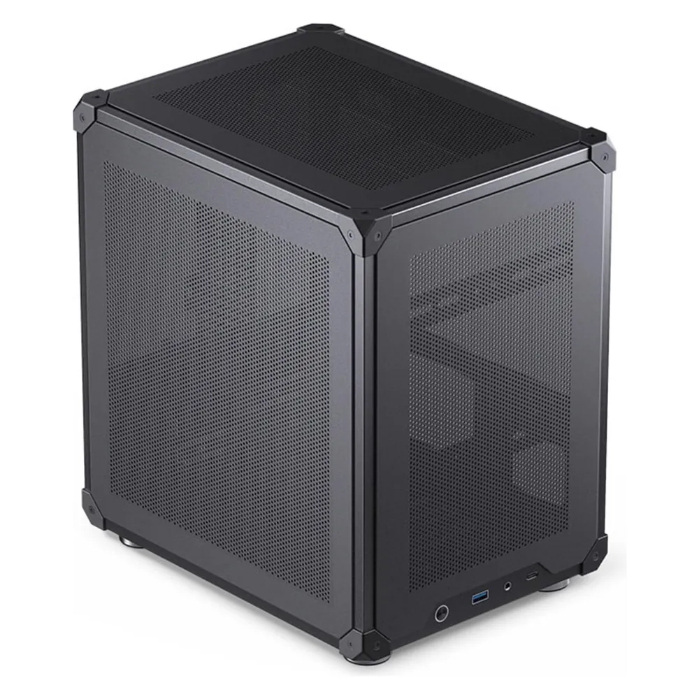 PC Jonsbo C6 Black ITX Micro ATX Gaming PC Stahl Schwarz PC