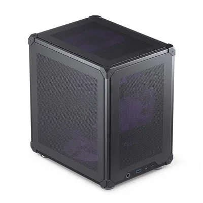 PC Jonsbo C6 Black ITX Micro ATX Gaming PC Stahl Schwarz PC