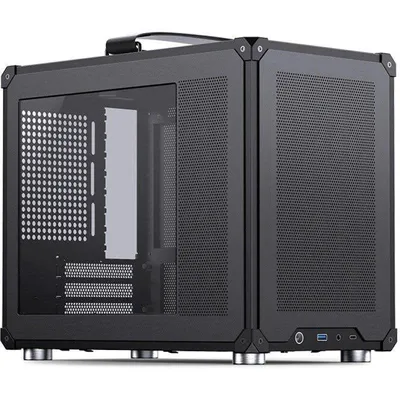 Micro-ATX Tower Jonsbo C6 Max Schwarz kompatibel GPU bis 335 mm
