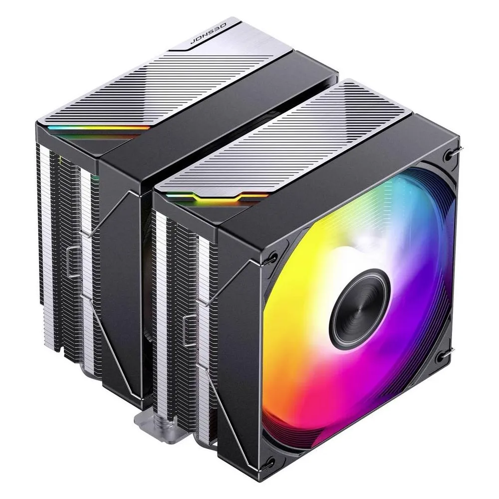 Kühlung Luft Jonsbo Sockel AM4 AM5 LGA 1200 120mm CA80 ARGB Dual Tower