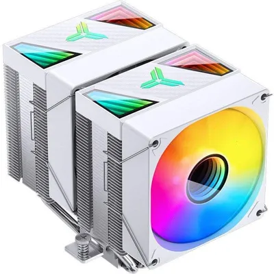 Kuhlung Luft Jonsbo Sockel Intel LGA1700 AM4 92mm CR-1400 DV2 ARGB Weiss