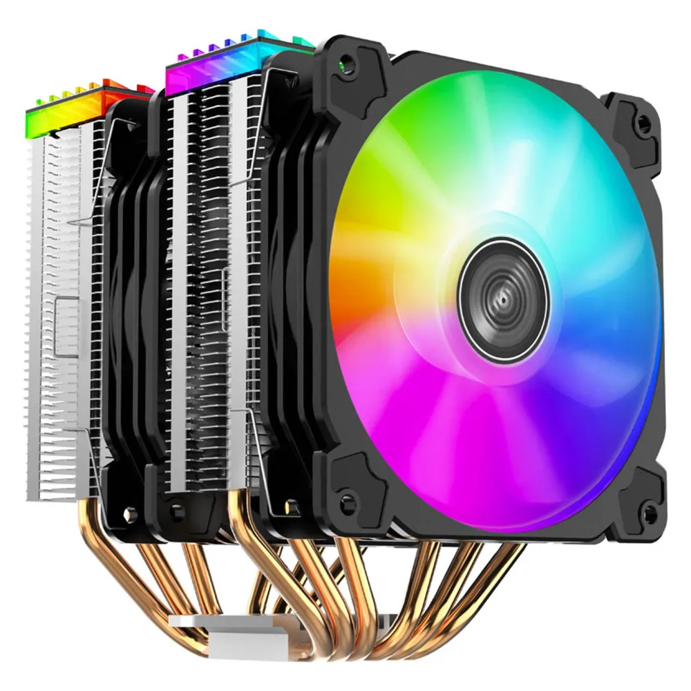 Enfriador Jonsbo CR-2000GT 12 cm 700-1500 RPM LED Multi Ventiladores 4-Pin