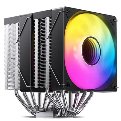 Kuhlung Luft Jonsbo Sockel Intel AMD 2x120mm CR-3000 ARGB Schwarz LED