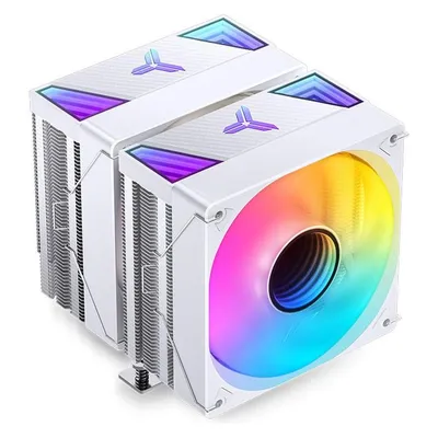 Kuhlung Luft Jonsbo Sockel Intel LGA 115X/1200/1700/1851 AMD AM4/AM5 2x120mm CR-3000 ARGB Weiss LED RGB