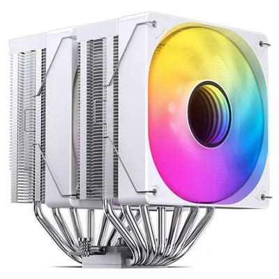 Kuhlung Luft Jonsbo Sockel Intel LGA 115X/1200/1700/1851 AMD AM4/AM5 2x120mm CR-3000 ARGB Weiss LED RGB