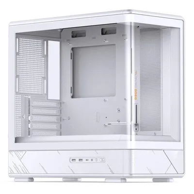 Gehäuse Jonsbo D200 Gehärtetes Glas Weiß Digitalanzeige M-ATX