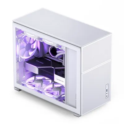 Jonsbo D31 Mesh Weiß Midi-Tower ATX/DTX/ITX/micro ATX Stahl Gaming-PC-Gehäuse