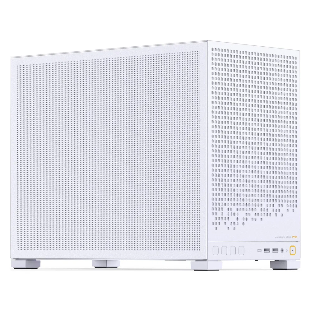 Tower Jonsbo D32 Pro Mesh Weiss Kompakt 24L M-ATX Vielseitig