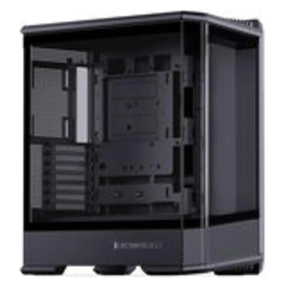 PC-Gehäuse Jonsbo D400 Schwarz Aquarium Glas ATX/Micro-ATX/Mini-ITX Gaming