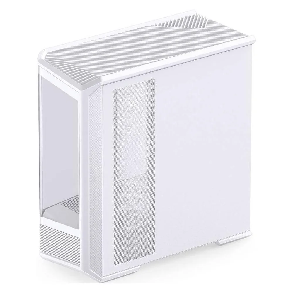 PC-Gehäuse Jonsbo D400 Weiß Aquarium Glas ATX/Micro-ATX/Mini-ITX